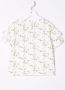 Philosophy Di Lorenzo Serafini Kids T-shirt met bloe print Wit - Thumbnail 2