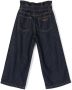 Philosophy Di Lorenzo Serafini Kids Jeans met wijde pijpen Blauw - Thumbnail 2
