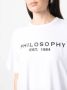 Philosophy Di Lorenzo Serafini T-shirt met logoprint Wit - Thumbnail 5