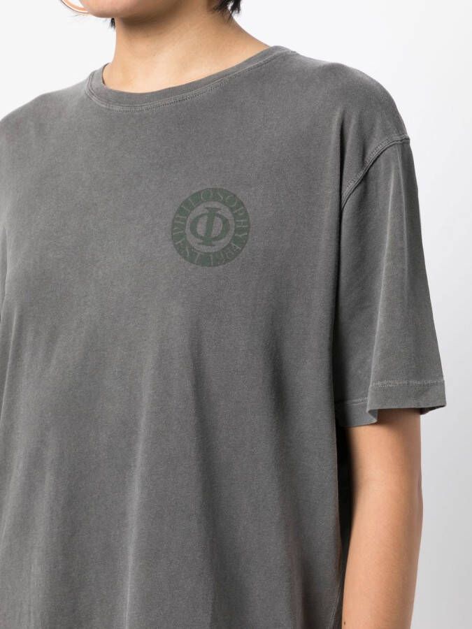 Philosophy Di Lorenzo Serafini logo-print short-sleeved T-shirt Grijs