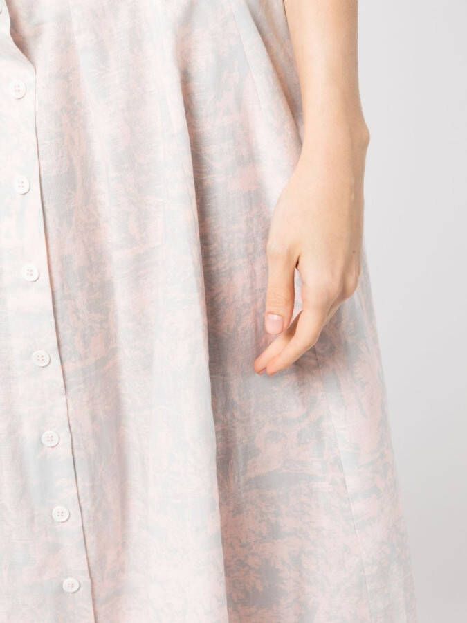 Philosophy Di Lorenzo Serafini Midi-rok met print Roze