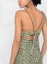 Philosophy Di Lorenzo Serafini Mini-jurk met gingham ruit Geel - Thumbnail 3