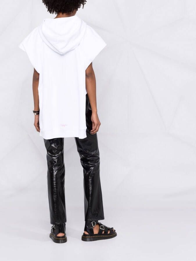 Philosophy Di Lorenzo Serafini Mouwloze hoodie Wit