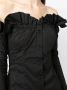 Philosophy Di Lorenzo Serafini Off-shoulder blouse Zwart - Thumbnail 5