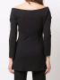 Philosophy Di Lorenzo Serafini Off-shoulder blouse Zwart - Thumbnail 4