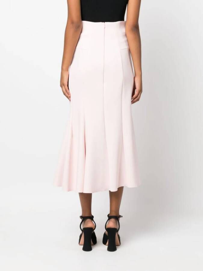 Philosophy Di Lorenzo Serafini Midi-plooirok Roze