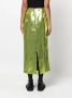 Philosophy Di Lorenzo Serafini Midi-rok met pailletten Groen - Thumbnail 4