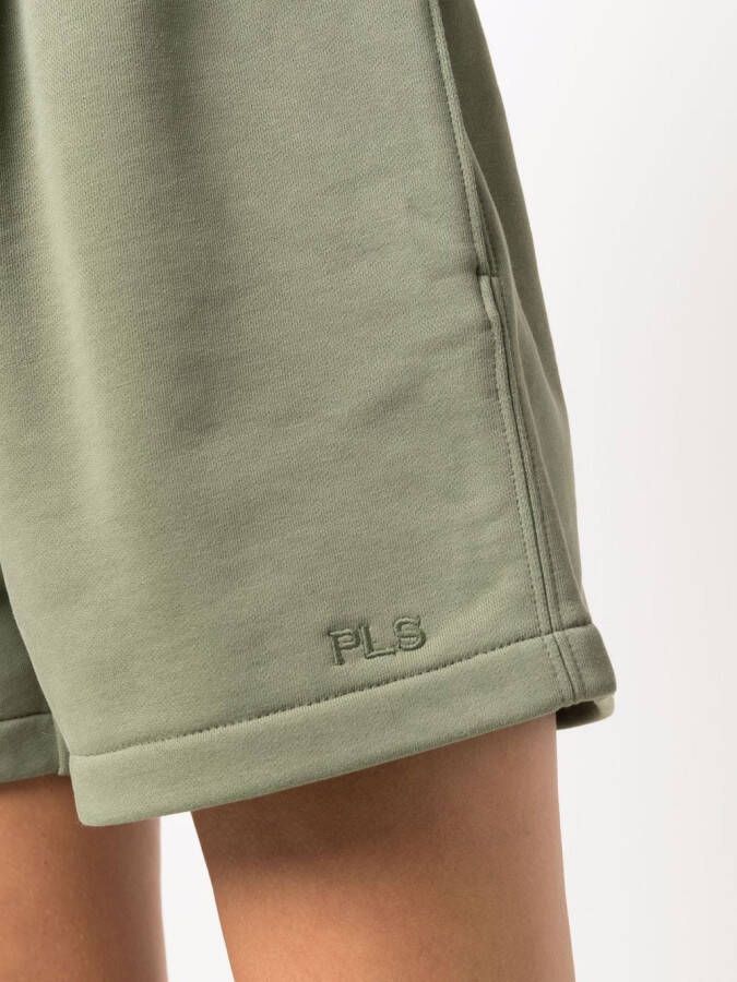 Philosophy Di Lorenzo Serafini Shorts met trekkoord Groen