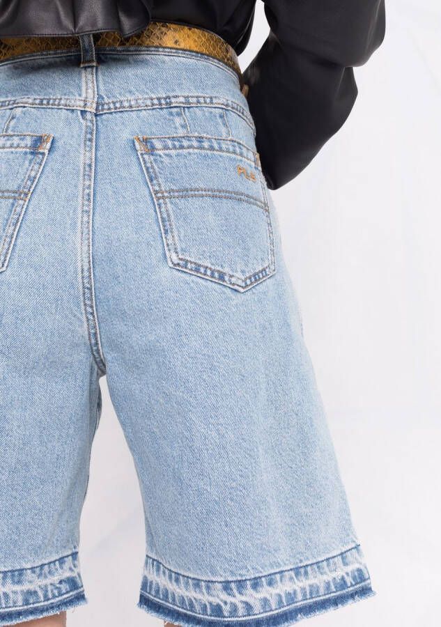 Philosophy Di Lorenzo Serafini Shorts met wijde pijpen Blauw