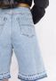 Philosophy Di Lorenzo Serafini Shorts met wijde pijpen Blauw - Thumbnail 3