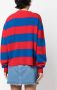 Philosophy Di Lorenzo Serafini Intarsia trui Blauw - Thumbnail 4