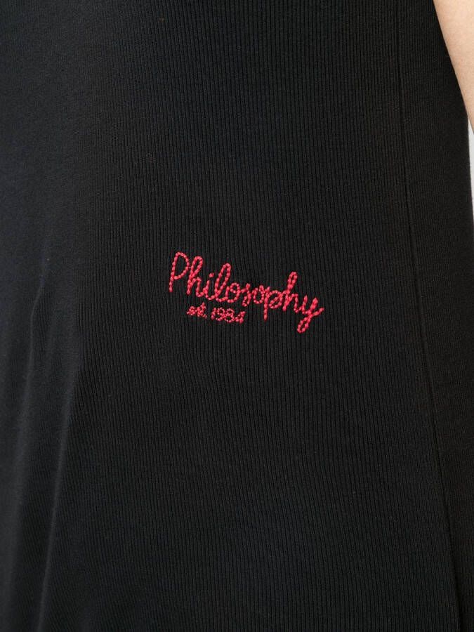 Philosophy Di Lorenzo Serafini Strapless tanktop Zwart