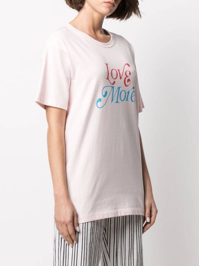 Philosophy Di Lorenzo Serafini T-shirt met print Roze