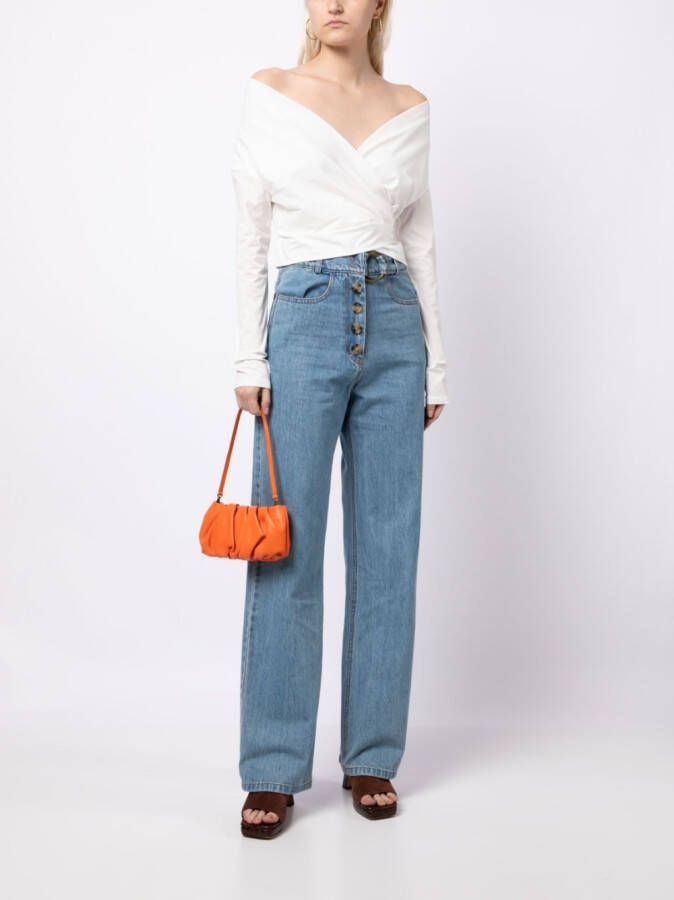 Philosophy Di Lorenzo Serafini Top met open schouders Wit