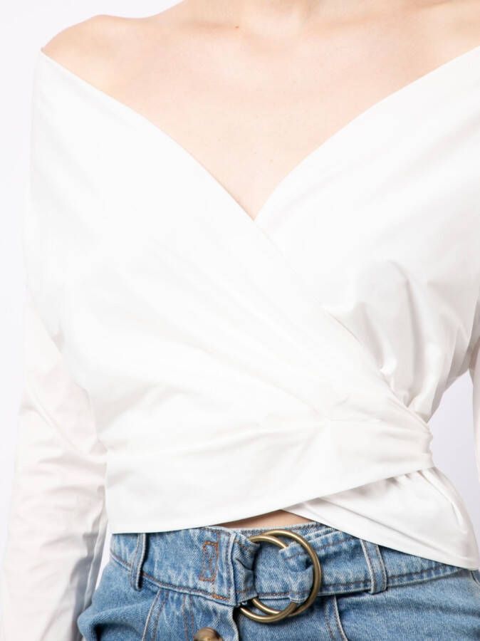 Philosophy Di Lorenzo Serafini Top met open schouders Wit