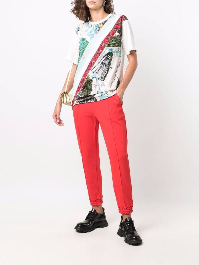 Philosophy Di Lorenzo Serafini Trainingsbroek met geborduurd logo Rood