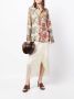 Pierre-Louis Mascia Blouse met bloemenprint Bruin - Thumbnail 2