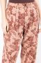 Pierre-Louis Mascia Broek met bloemenprint Bruin - Thumbnail 5