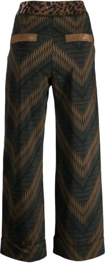 Pierre-Louis Mascia High waist broek Groen