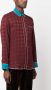 Pierre-Louis Mascia Zijden shirt met jacquard Rood - Thumbnail 4