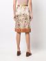 Pierre-Louis Mascia Rok met patchwork Beige - Thumbnail 4