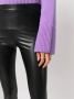 PINKO Legging van imitatileer Zwart - Thumbnail 5
