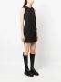 PINKO Asymmetrische mini-jurk Zwart - Thumbnail 3