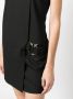 PINKO Asymmetrische mini-jurk Zwart - Thumbnail 5