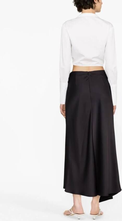 PINKO Asymmetrische rok Zwart