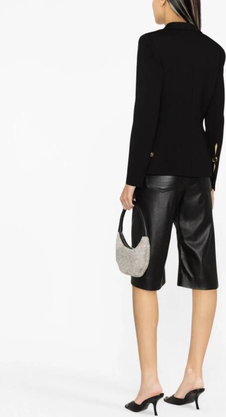PINKO Blazer met enkele rij knopen Zwart