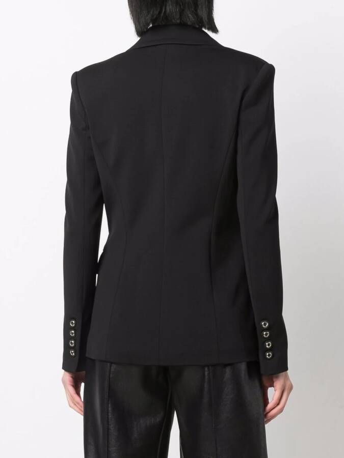PINKO Blazer met enkele rij knopen Zwart