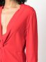 PINKO Blouse met gedraaid detail Rood - Thumbnail 5