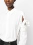 PINKO Blouse met puntige kraag Wit - Thumbnail 5
