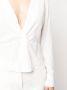 PINKO Blouse met V-hals Wit - Thumbnail 5