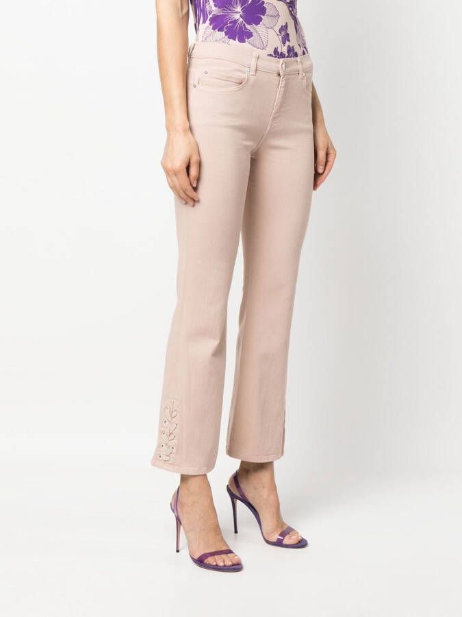 PINKO Bootcut jeans Roze