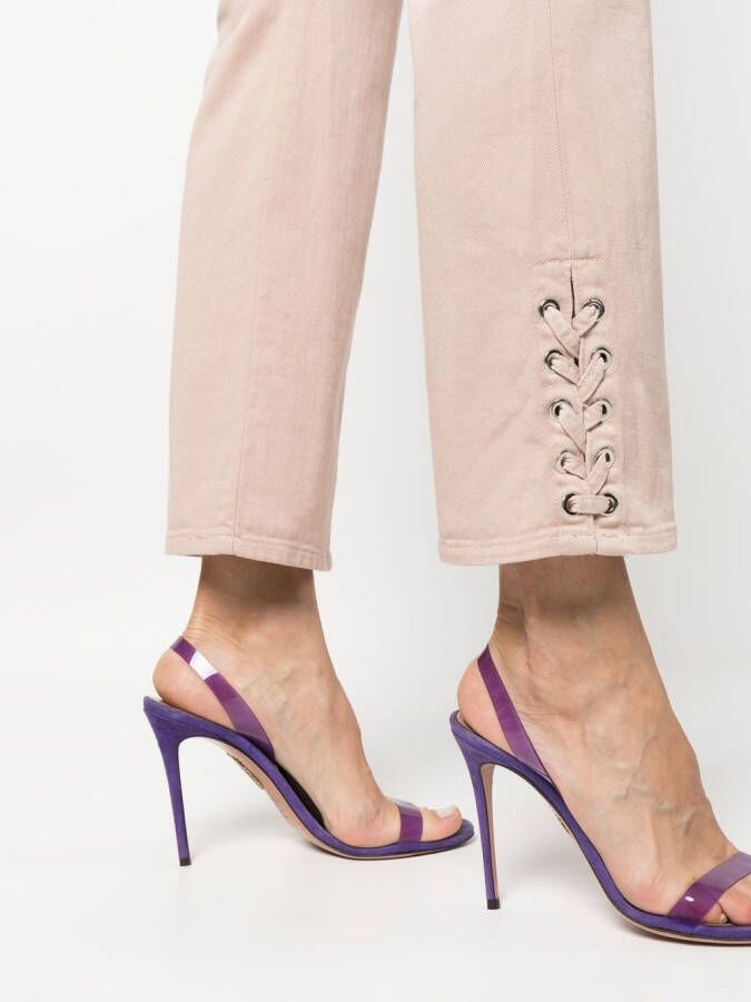PINKO Bootcut jeans Roze