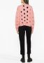 PINKO cable knit cut-out jumper Roze - Thumbnail 3