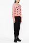 PINKO cable knit cut-out jumper Roze - Thumbnail 4