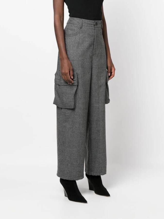PINKO Cargo broek Zwart