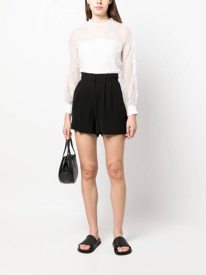 PINKO Blouse met kant Wit