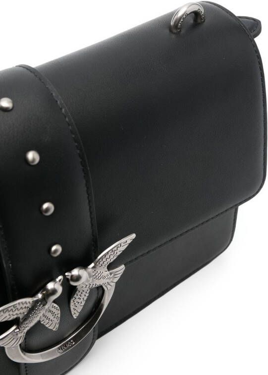 PINKO Classic Love Icon crossbodytas Zwart