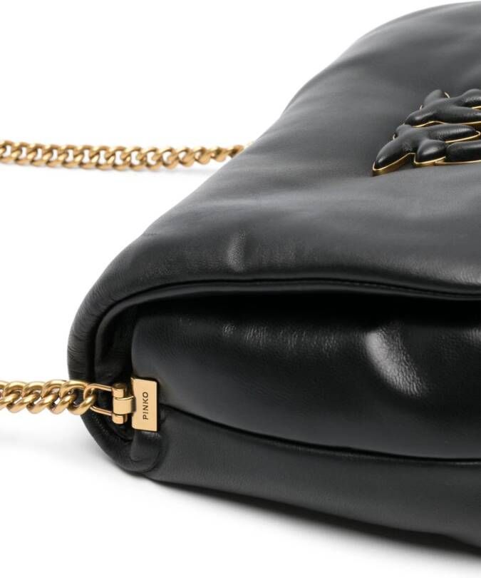 PINKO Classic Love schoudertas Zwart