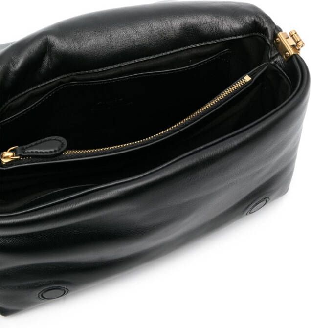 PINKO Classic Love schoudertas Zwart