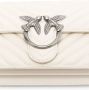 PINKO Love Click kleine crossbodytas Beige - Thumbnail 5