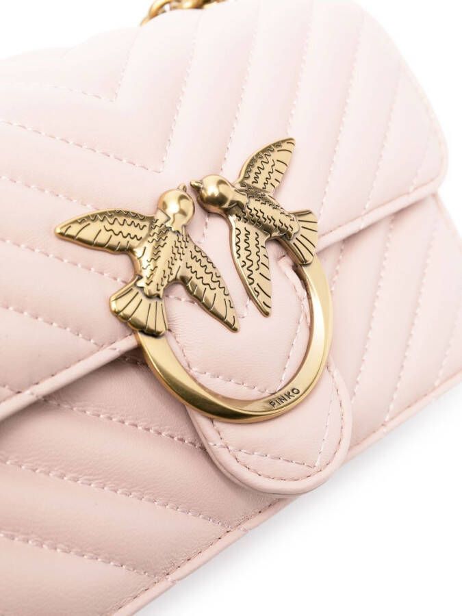 PINKO Crossbodytas met trekkoord Roze