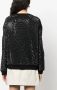PINKO Sweater verfraaid met pailletten Zwart - Thumbnail 4