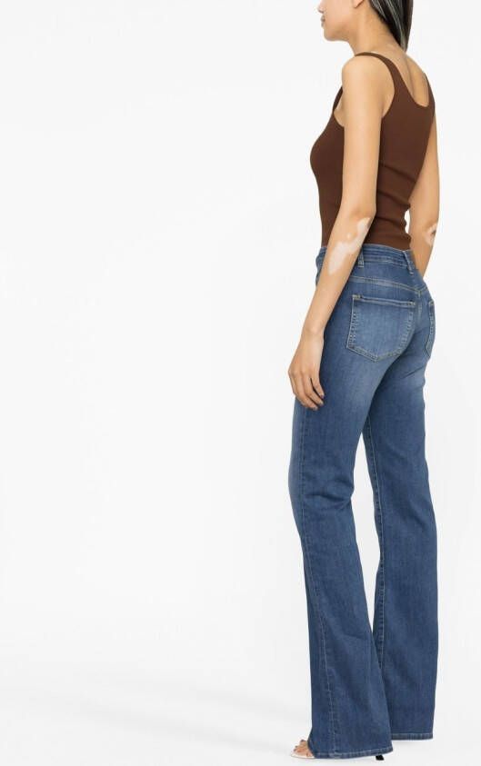 PINKO Jeans met verlaagde taille Blauw