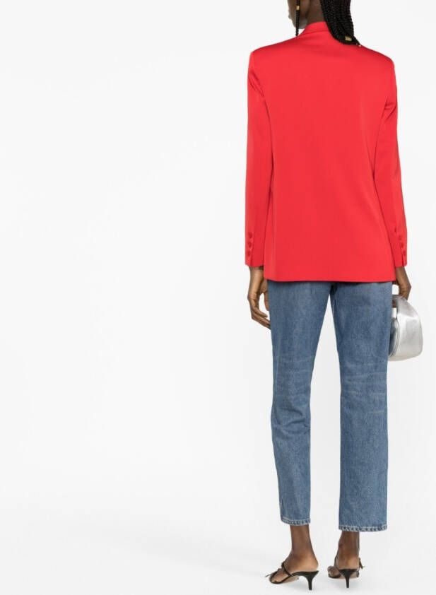 PINKO Satijnen blazer Rood