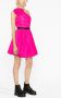 PINKO Asymmetrische mini-jurk Roze - Thumbnail 3