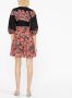 PINKO Mini-jurk met bloemenprint Zwart - Thumbnail 3
